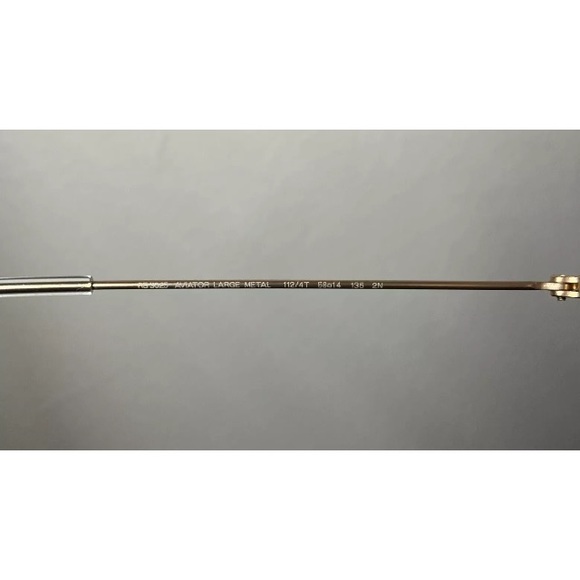 Ray-Ban Large Aviator Sunglasses RB3025 1124T 58mm Gold Frame Pink Flash Lens - Picture 5 of 7